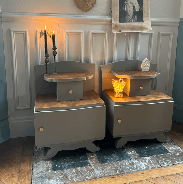 Paire de chevets - table de nuit 