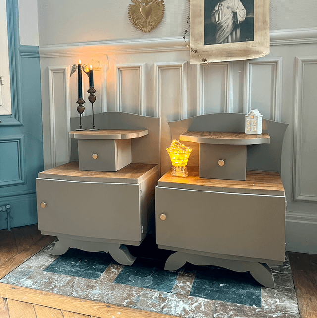 Paire de chevets - table de nuit 
