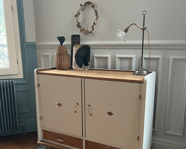 Buffet en chêne massif / commode / enfilade 