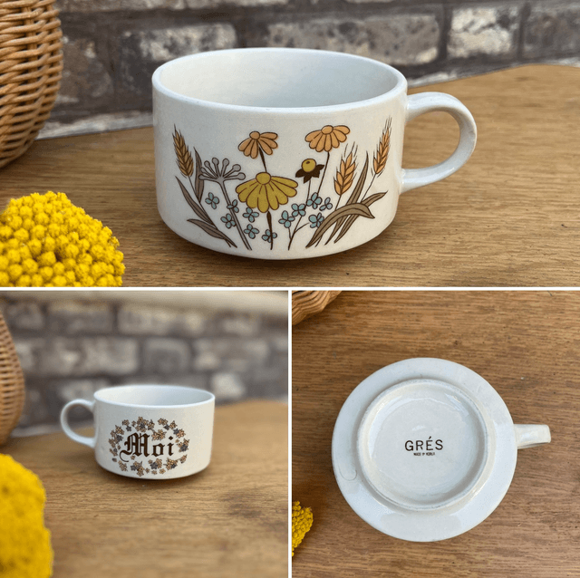 Grande tasse en grès « Moi »